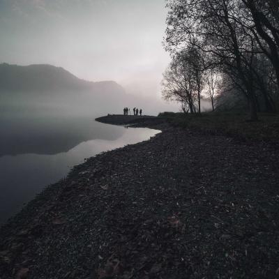 Walking along the river is a great way to spend some time.