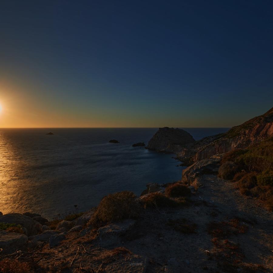 Sunset over Carloforte