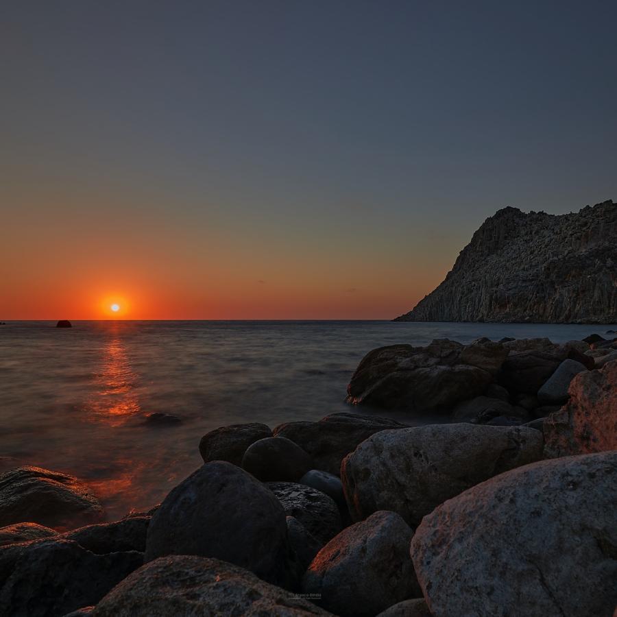 Sunset over Carloforte