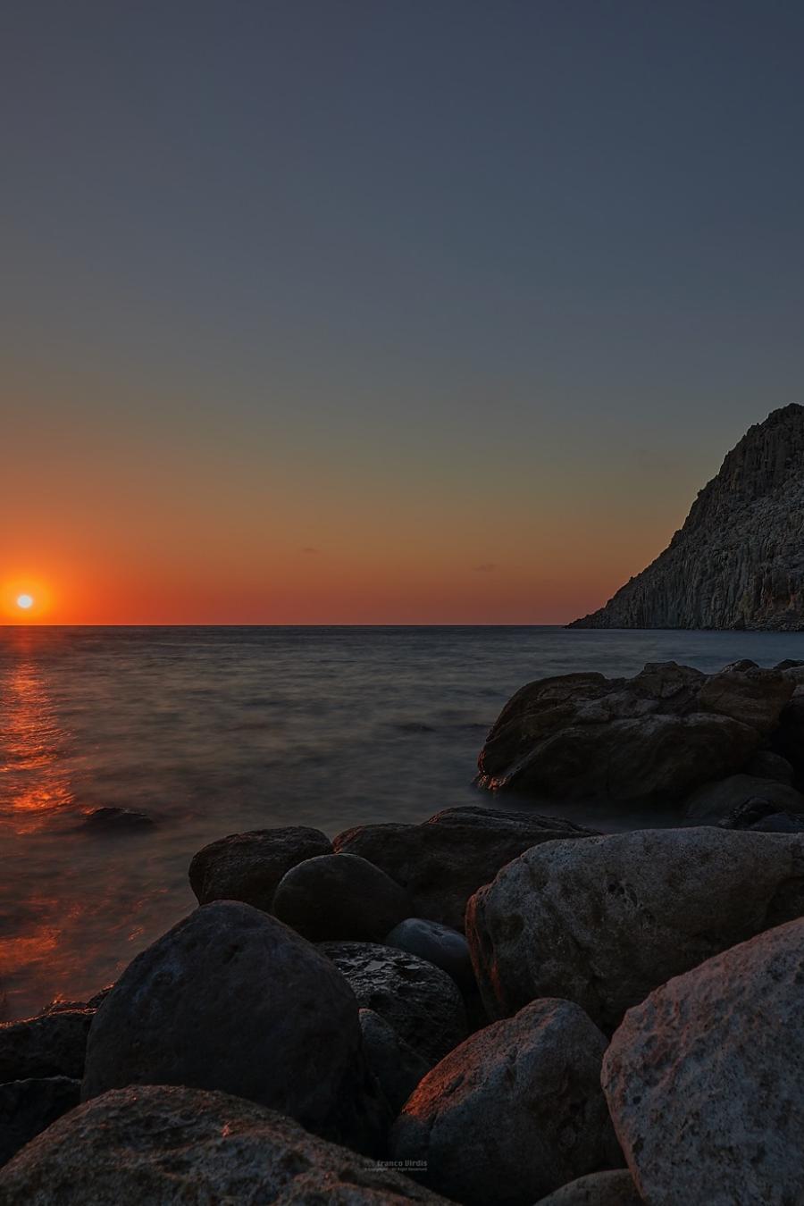 Sunset over Carloforte