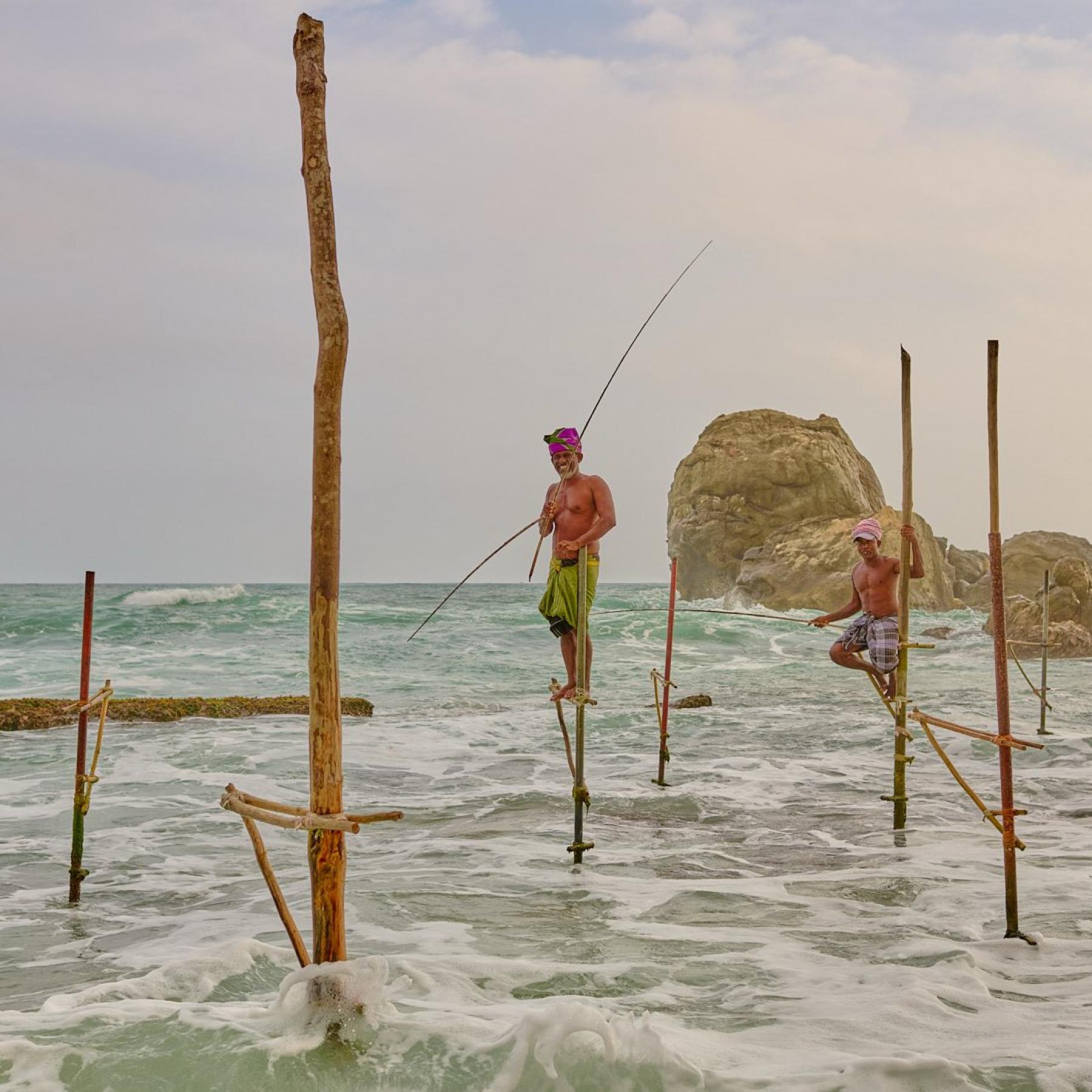Sri Lankan fishermen